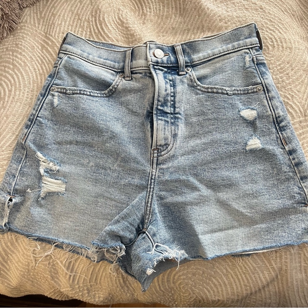Express High Rise Mom Shorts - Picture 8 of 10